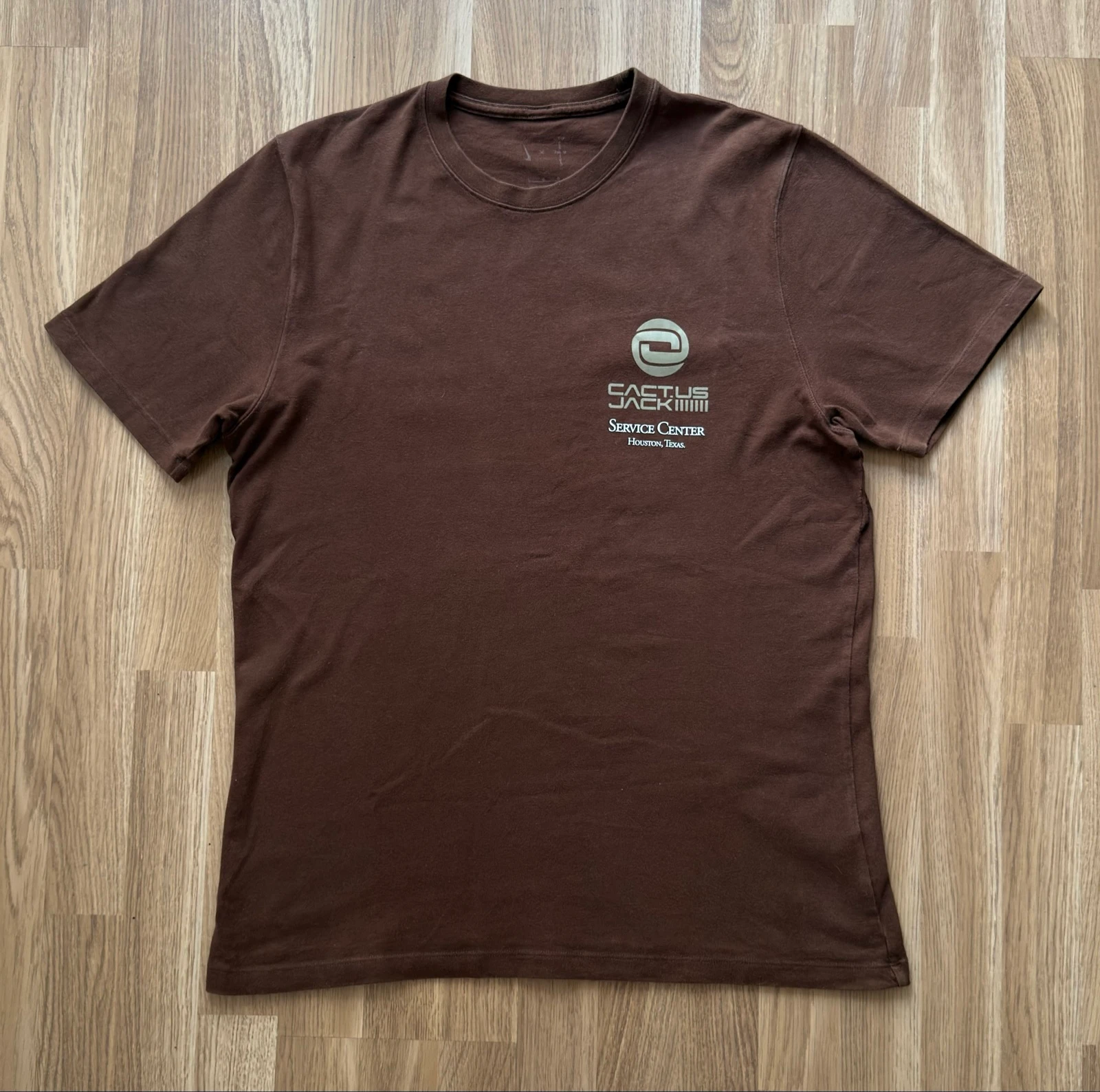 Nike Travis Scott T-Shirt - Deadstock - Brown - Size L - Rare Streetwear – photo 4
